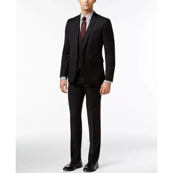Bar III Suits Blazers Macys Bar Iii Extra Slimfit Suit Black